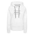 Saved Women’s Premium Hoodie - white