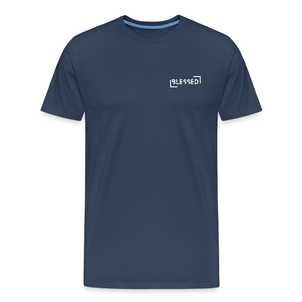 Blessed Men’s Premium T-Shirt - navy