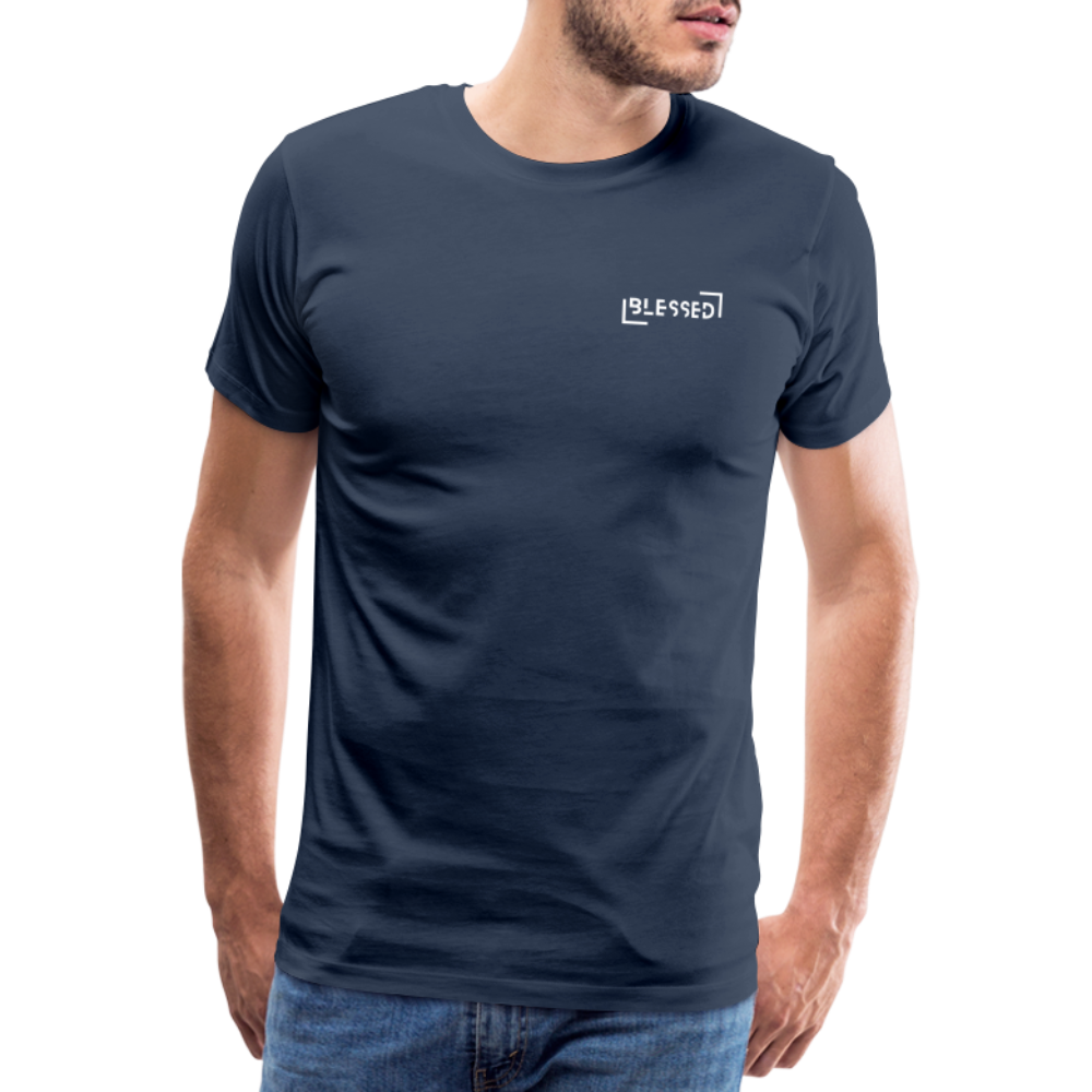 Blessed Men’s Premium T-Shirt - navy