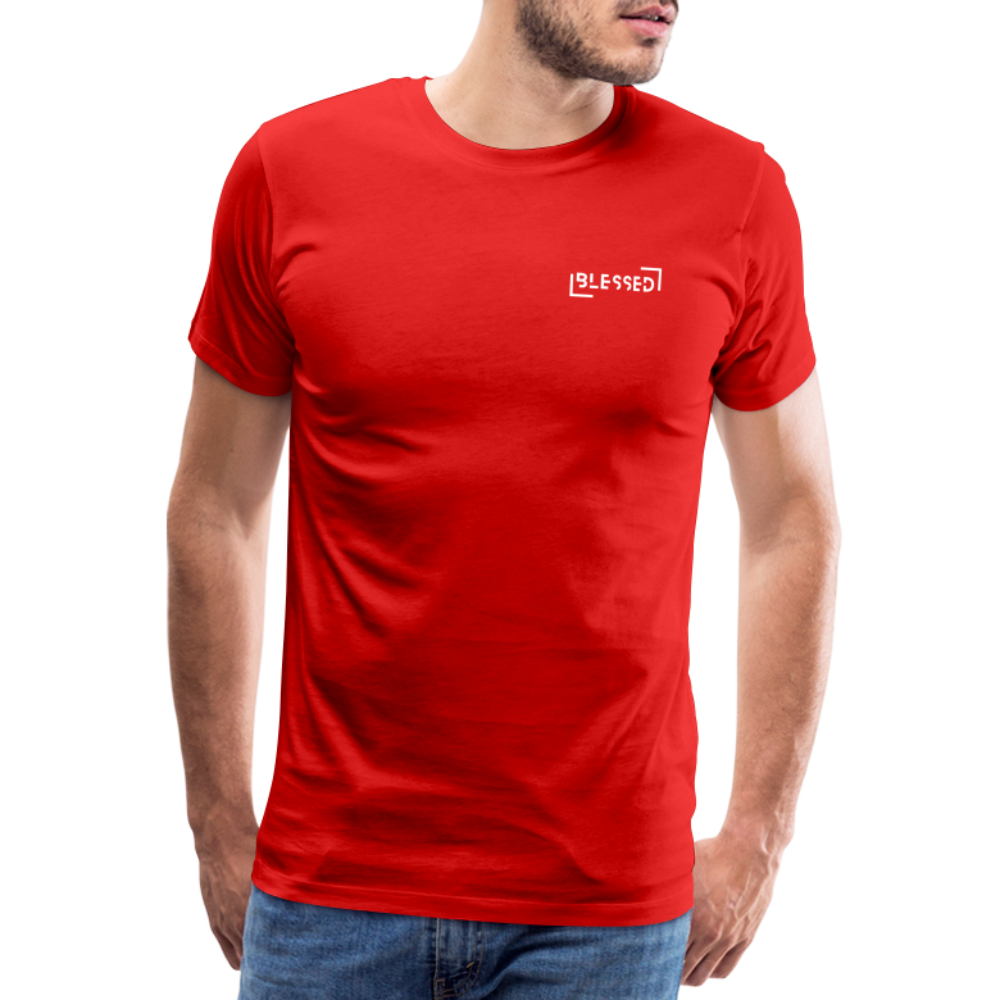 Blessed Men’s Premium T-Shirt - red