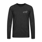 Saved by grace Men's Premium Longsleeve Shirt - charcoal grey