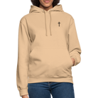 Cross Unisex Hoodie - peach