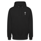 Cross Unisex Hoodie - black