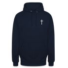 Cross Unisex Hoodie - navy