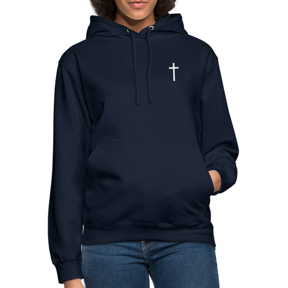 Cross Unisex Hoodie - navy