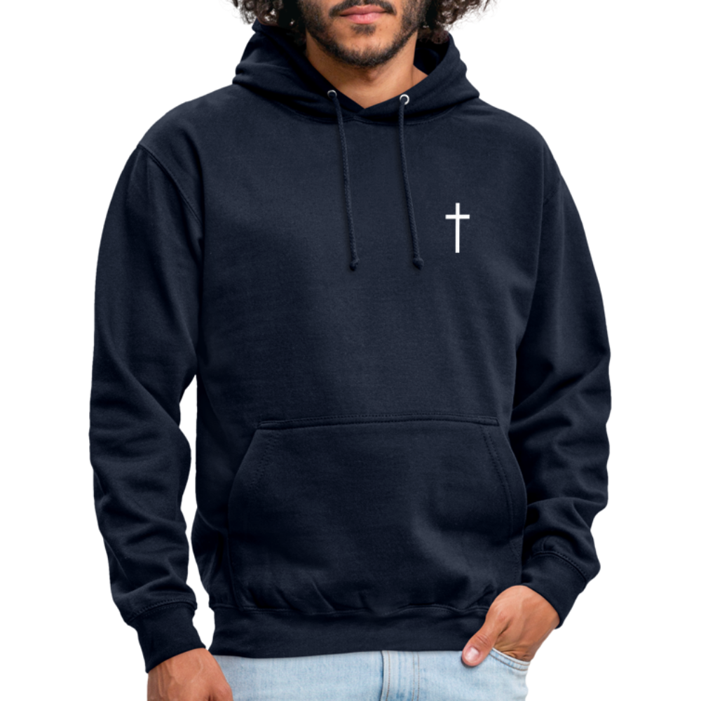 Cross Unisex Hoodie - navy