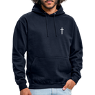 Cross Unisex Hoodie - navy