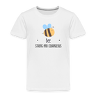 Be Strong Kids' Premium T-Shirt - white