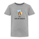 Be Strong Kids' Premium T-Shirt - heather grey