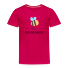 Be Strong Kids' Premium T-Shirt - dark pink