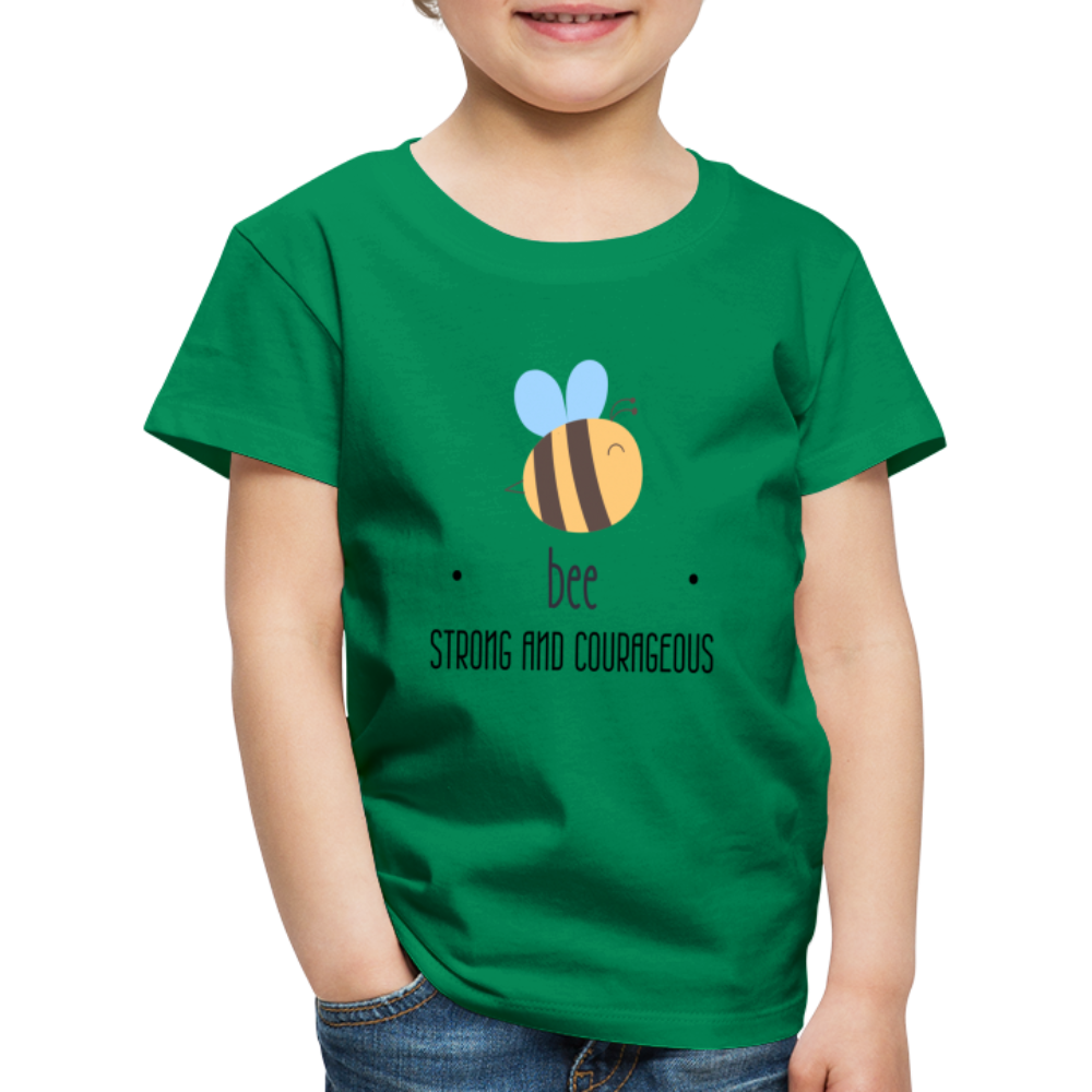 Be Strong Kids' Premium T-Shirt - kelly green