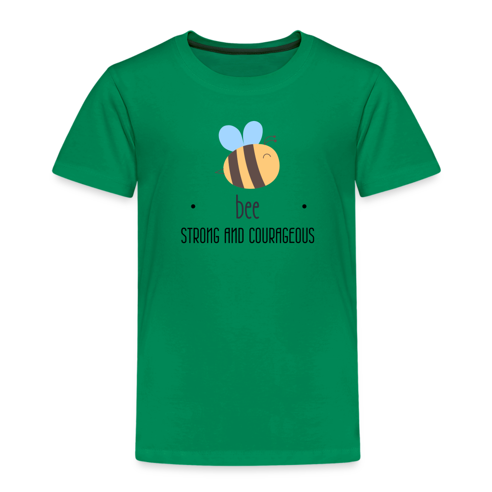 Be Strong Kids' Premium T-Shirt - kelly green