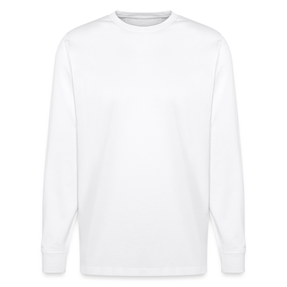 Healed Unisex Organic Longsleeve Shirt - white