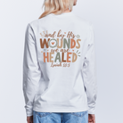 Healed Unisex Organic Longsleeve Shirt - white