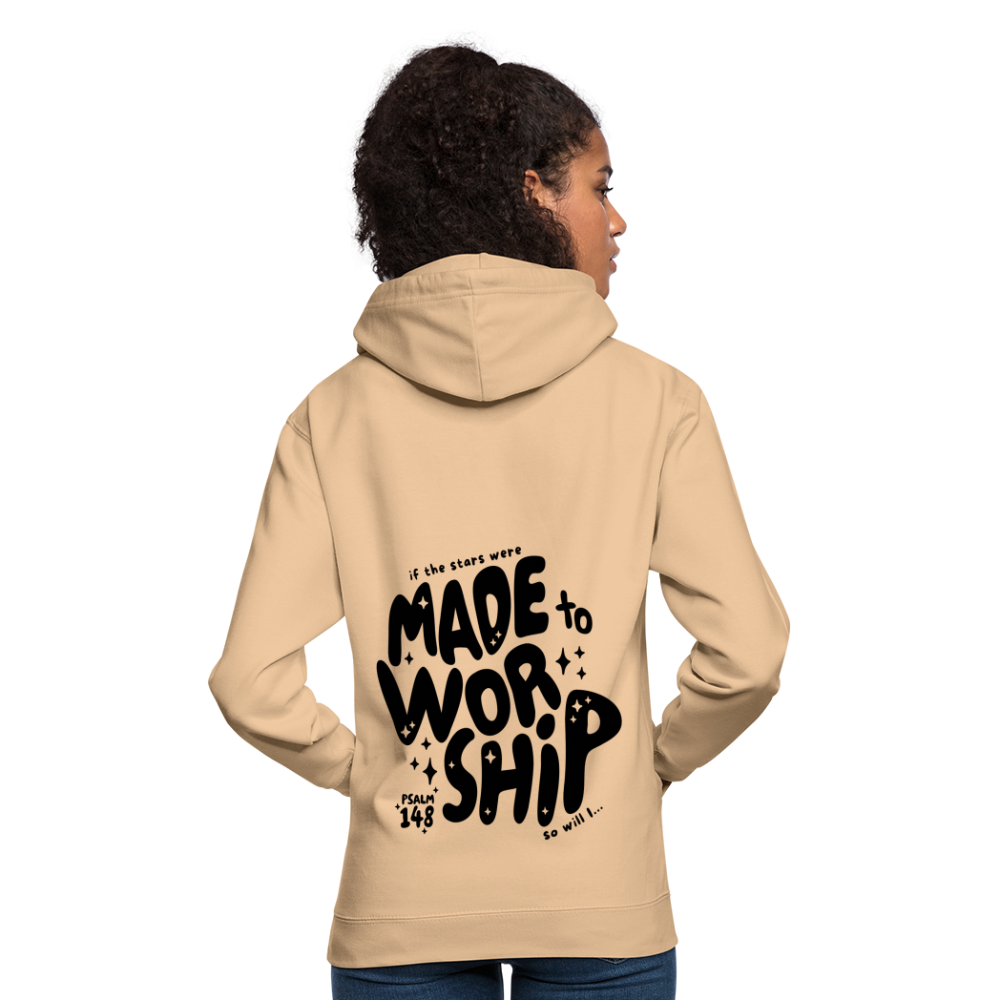 Made to Worship Unisex Hoodie - peach