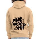 Made to Worship Unisex Hoodie - peach