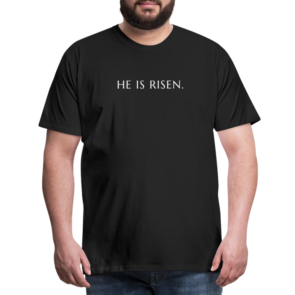 He is Risen Men’s Premium T-Shirt - black