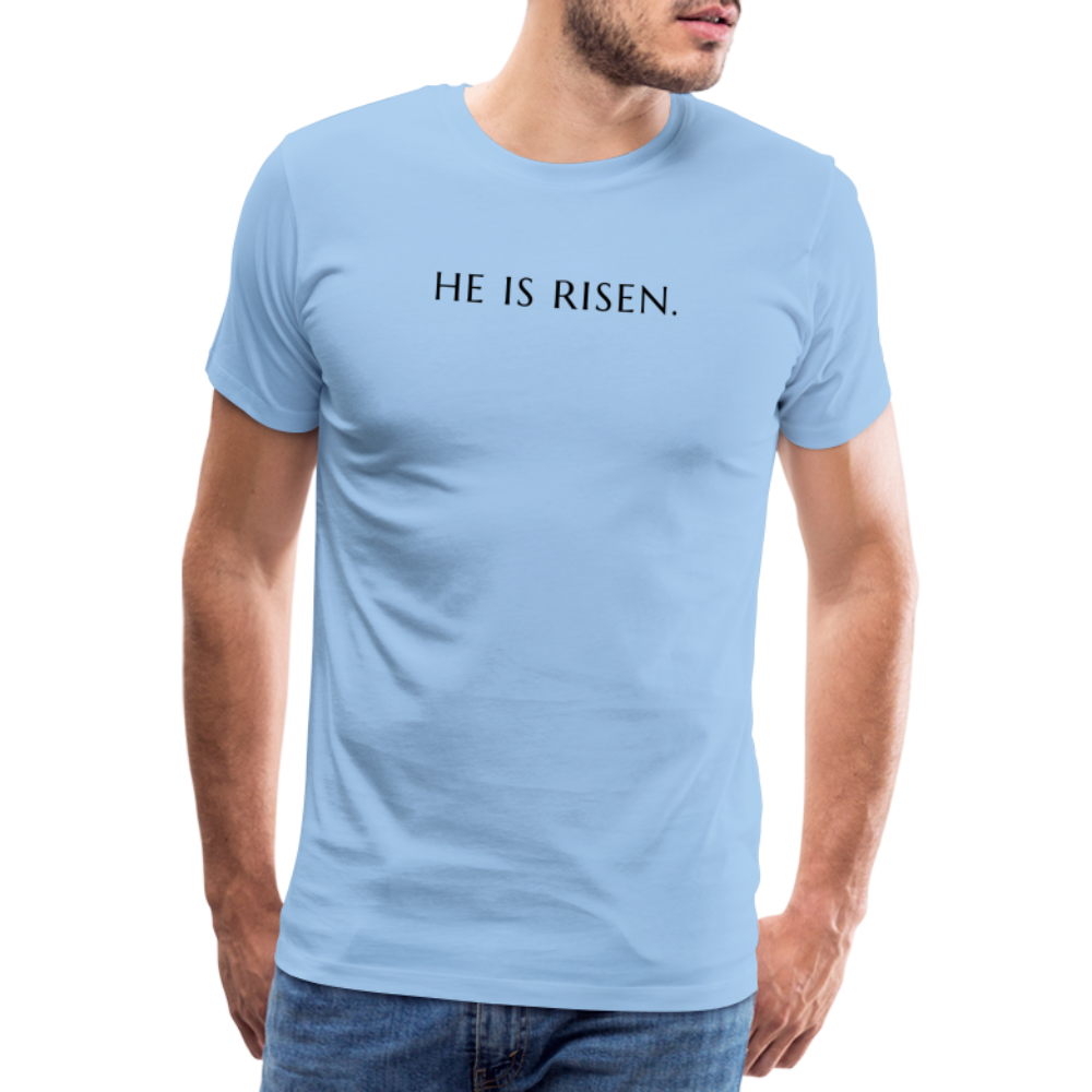 He is Risen Men’s Premium T-Shirt - sky