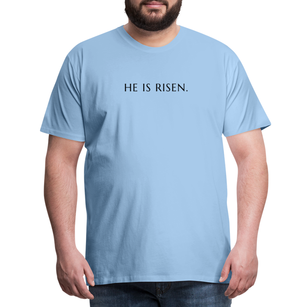 He is Risen Men’s Premium T-Shirt - sky