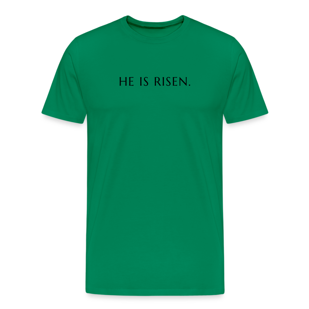 He is Risen Men’s Premium T-Shirt - kelly green