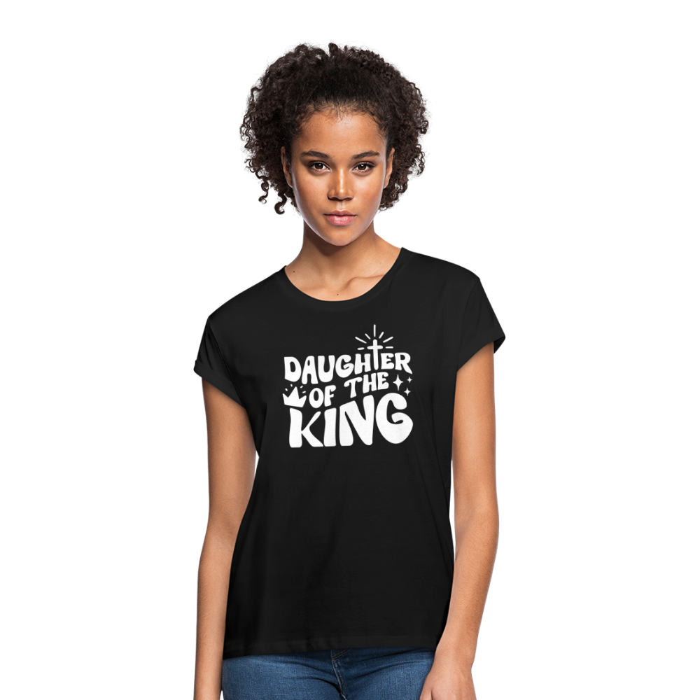 Daughter of the King Women’s Relaxed Fit T-Shirt - black