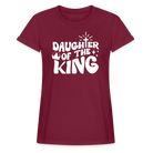 Daughter of the King Women’s Relaxed Fit T-Shirt - bordeaux