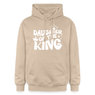 Daughter of  the King Unisex Hoodie - sand