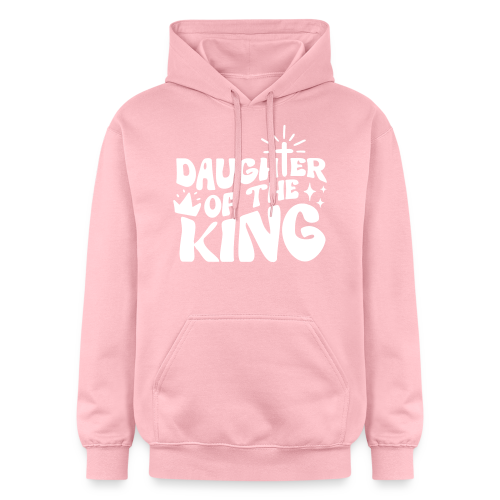 Daughter of  the King Unisex Hoodie - light pink