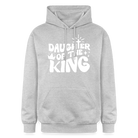 Daughter of  the King Unisex Hoodie - light heather grey