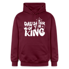 Daughter of  the King Unisex Hoodie - maroon