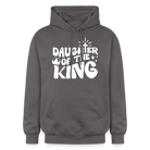 Daughter of  the King Unisex Hoodie - dark grey