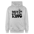Daughter of  the King Unisex Hoodie - light heather grey