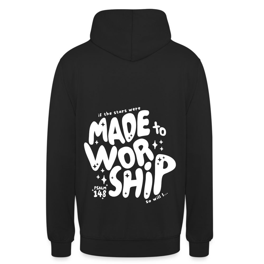 Made to Worship Unisex Hoodie - black