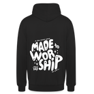 Made to Worship Unisex Hoodie - black