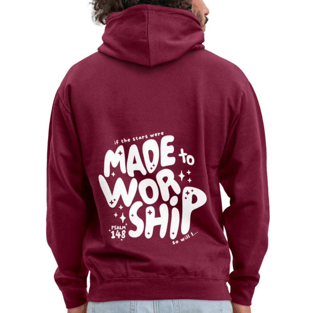 Made to Worship Unisex Hoodie - bordeaux