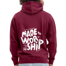 Made to Worship Unisex Hoodie - bordeaux