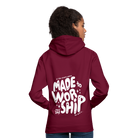 Made to Worship Unisex Hoodie - bordeaux