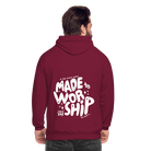 Made to Worship Unisex Hoodie - bordeaux