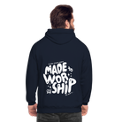 Made to Worship Unisex Hoodie - navy