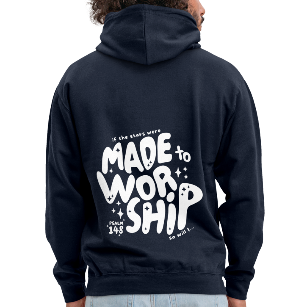 Made to Worship Unisex Hoodie - navy
