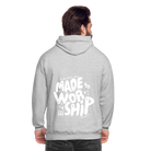 Made to Worship Unisex Hoodie - light heather grey