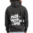 Made to Worship Unisex Hoodie - charcoal grey