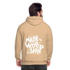 Made to Worship Unisex Hoodie - peach