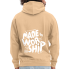 Made to Worship Unisex Hoodie - peach