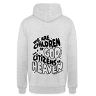 Children of God Unisex Hoodie - light heather grey