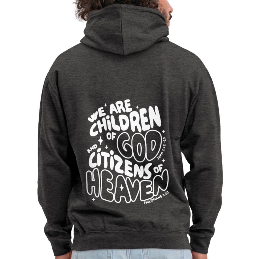 Children of God Unisex Hoodie - charcoal grey