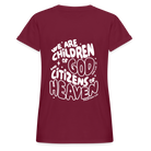 Children of God Women’s Relaxed Fit T-Shirt - bordeaux