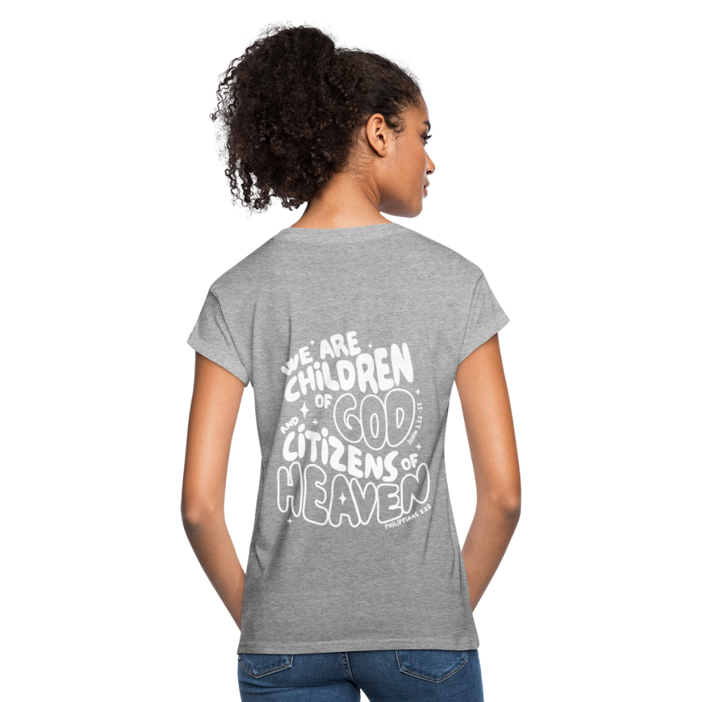 Children of God Women’s Relaxed Fit T-Shirt - heather grey