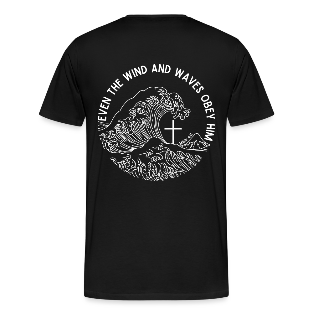 Wind and Waves Men’s Premium T-Shirt - black