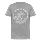 Wind and Waves Men’s Premium T-Shirt - heather grey